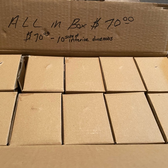 Interior DoorKnobs (Set of 10) - Picture 2 of 2